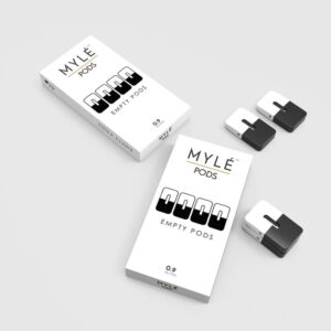 mylé empty pod cartridge (4pcs/pack) non magnetic version