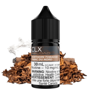 northern tobacco salt by clx reload e liquid