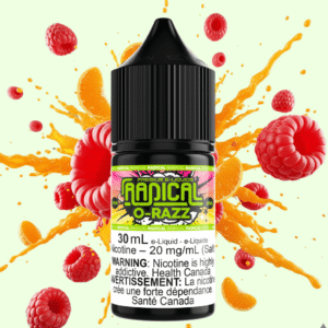 o razz salt nic by radical e liquid
