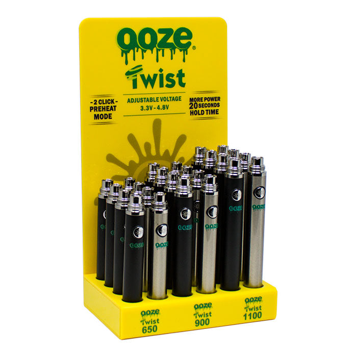 ooze twist 510 & ego threaded battery ooze twist 510 & ego threaded battery