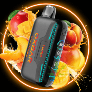 oxbar g42k disposable vape mango peach