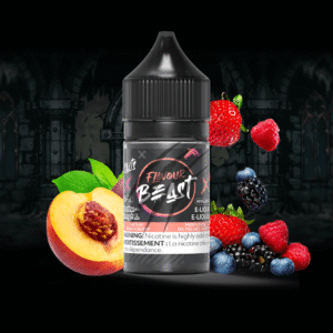 packin' peach berry salts by flavour beast e liquid