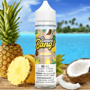 pineapple coconut by banana bang e liquid