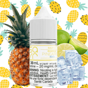 poppin' pineapple iced salt by savr e liquid