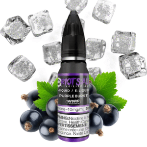 purple burst salt by riot squad e liquid