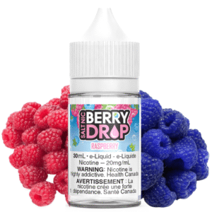 raspberry salt by berry drop e liquid
