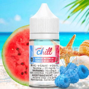 raspberry watermelon salts by chill e liquid