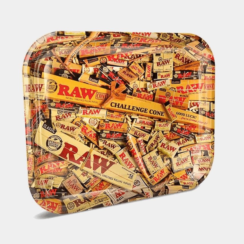 raw mixed products metal rolling tray raw mixed products metal rolling tray