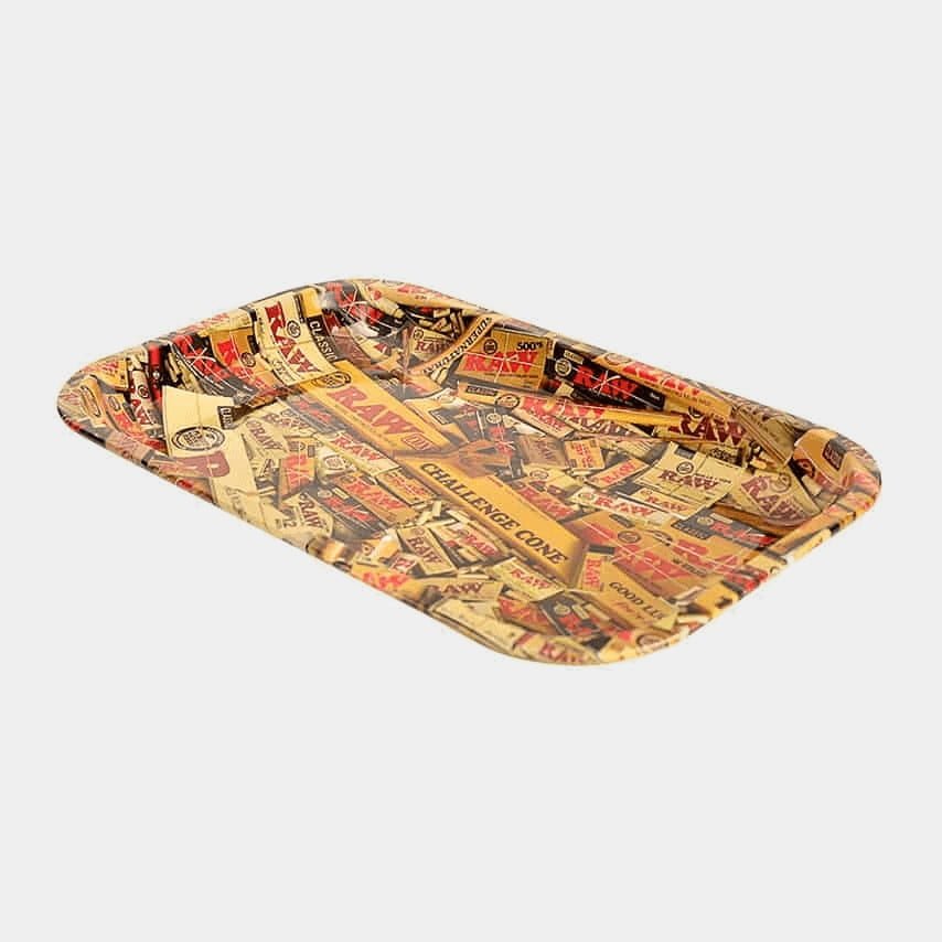 raw mixed products metal rolling tray raw mixed products metal rolling tray