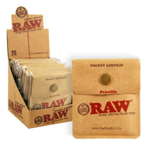 raw pocket portable ashtray (10pcs/display)