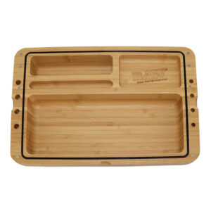 raw spirit box wooden magnetic rolling tray