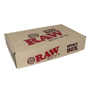 raw spirit box wooden magnetic rolling tray