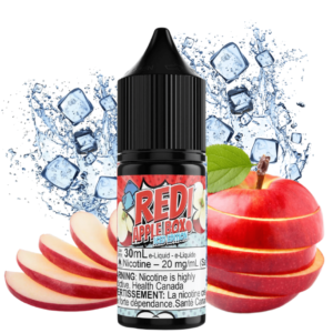 red apple box iced salt by maverick e liquid