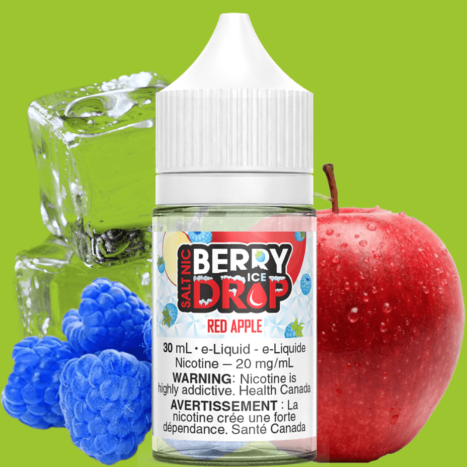 red apple ice salt by berry drop e liquid red apple ice salt by berry drop e liquid