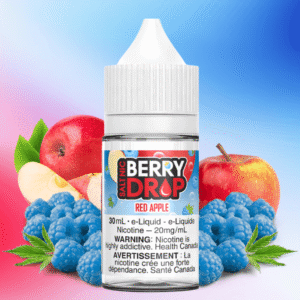 red apple salt by berry drop e liquid