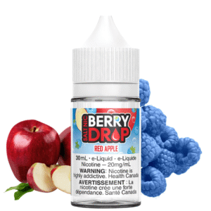red apple salt by berry drop e liquid