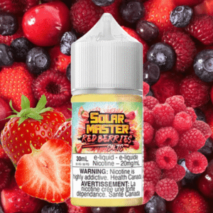 red berries salt by solar master e liquid