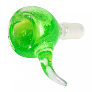 red eye glass 14mm sparkle liquid pull out bowl