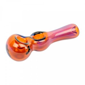 red eye glass twice baked 4.5" hand pipe