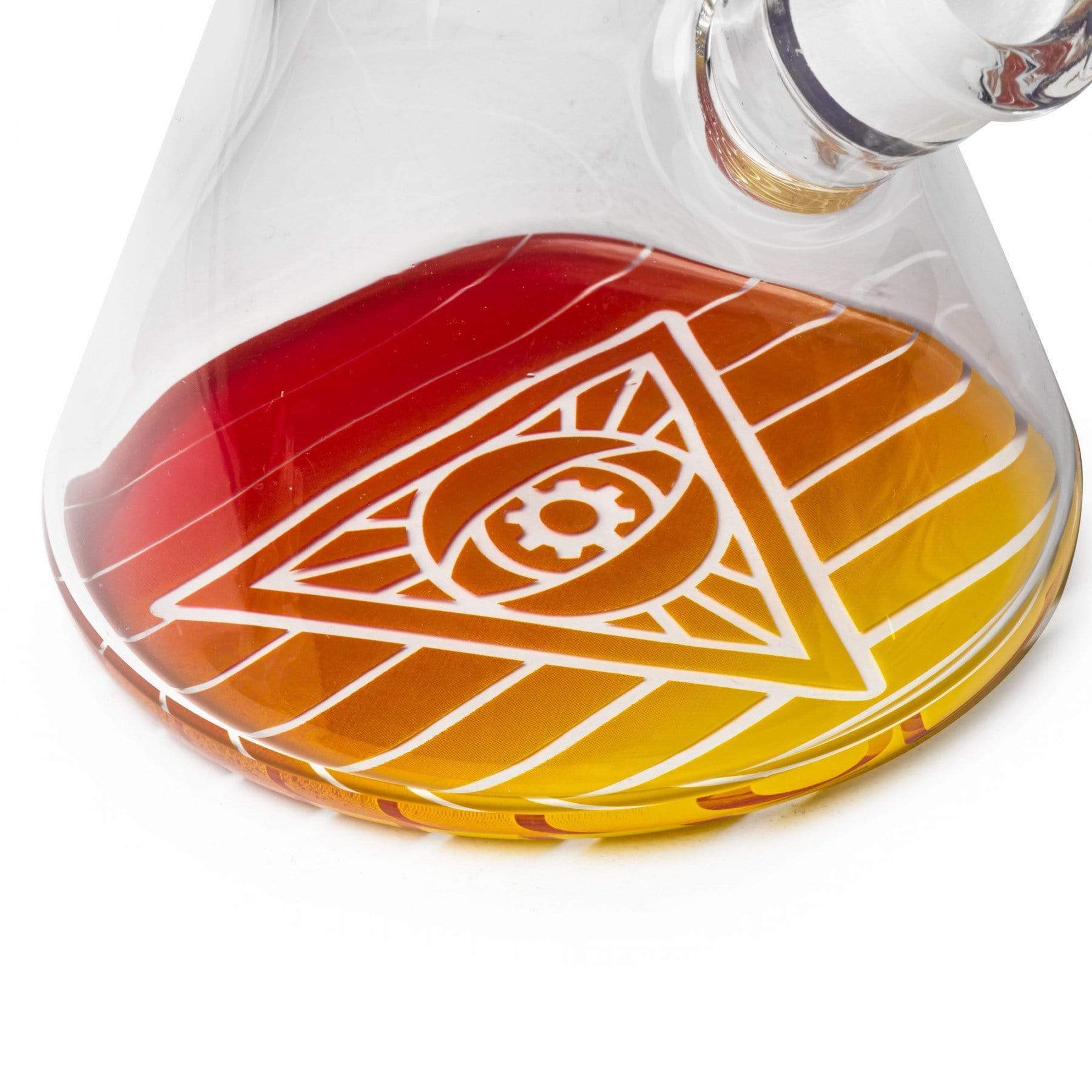 red eye tek 7mm synth beaker bong 15" red eye tek 7mm synth beaker bong 15"