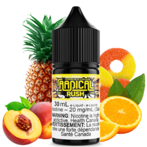 rush salt nic by radical e liquid