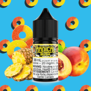 rush salt nic by radical e liquid