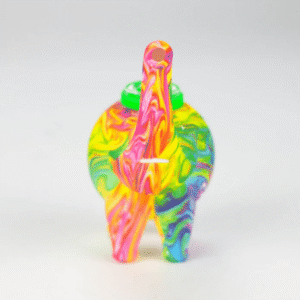 silicone elephant bubbler 4.5"