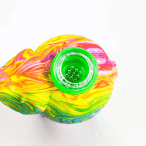 silicone elephant bubbler 4.5"