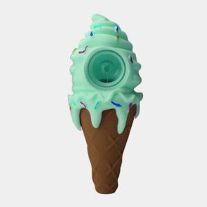 silicone ice cream hand pipe