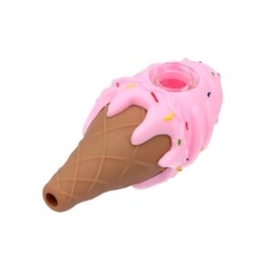 silicone ice cream hand pipe