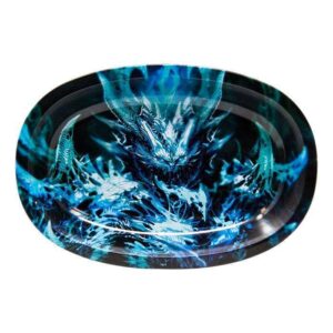 small oval rolling tray assorted designs