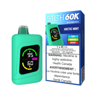 stlth 60k disposable vape arctic mint