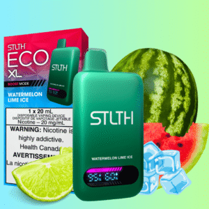 stlth eco xl disposable vape watermelon lime ice