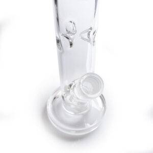 potv straight tube glass bubbler
