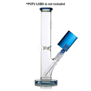 potv straight tube glass bubbler
