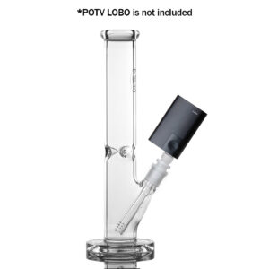 potv straight tube glass bubbler