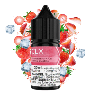 strawberry ice salt by clx reload e liquid