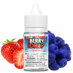 strawberry salt by berry drop e liquid