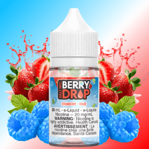 strawberry salt by berry drop e liquid
