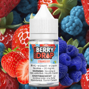 strawberry salt by berry drop e liquid