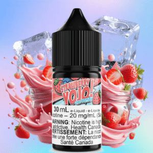 strawberry yojo iced salt by maverick e liquid