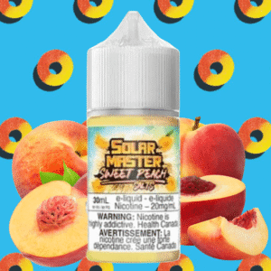 sweet peach salt by solar master e liquid