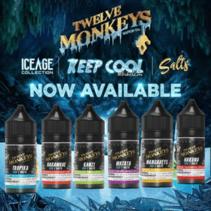 twelve monkeys salt 30ml matata ice