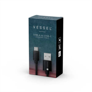 vessel usb a to usb c charging cable