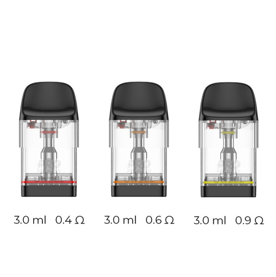 uwell caliburn g3 & g4 replacement pods 4pcs uwell caliburn g3 & g4 replacement pods 4pcs