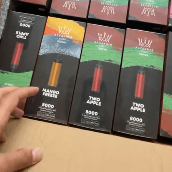 al fakher crown bar mega max 40000 puffs 5 packs or more al fakher crown bar mega max 40000 puffs 5 packs or more