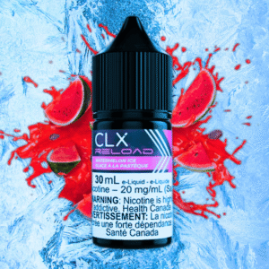 watermelon ice salt by clx reload e liquid