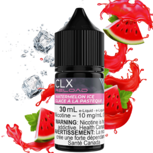 watermelon ice salt by clx reload e liquid