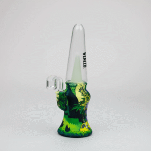 weneed silicone graffiti dab rig w/perc 10"