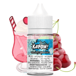 white freeze salt by kapow e liquid